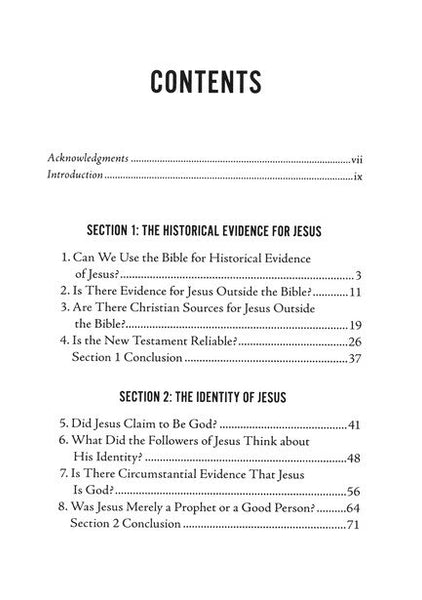 Evidence for Jesus: Timeless Answers for Tough Questions about Christ by Josh and Sean McDowell