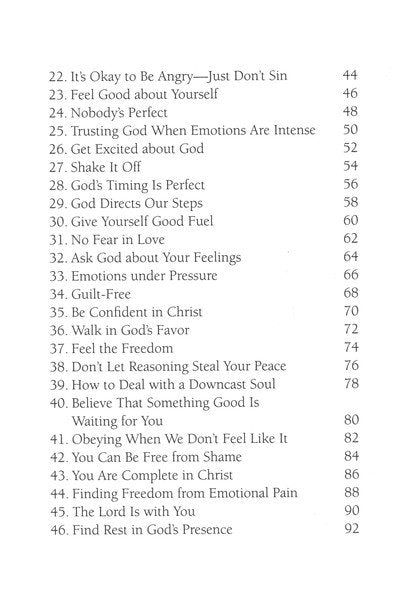 Managing Your Emotions: Daily Wisdom for Remaining Stable in an Unstable World, a 90 Day Devotional