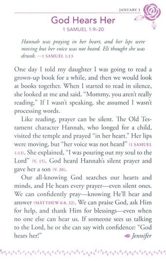 God Hears Her: 365 Devotions for Women by Women