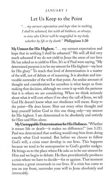 My Utmost For His Highest (Updated Edition)-Softcover