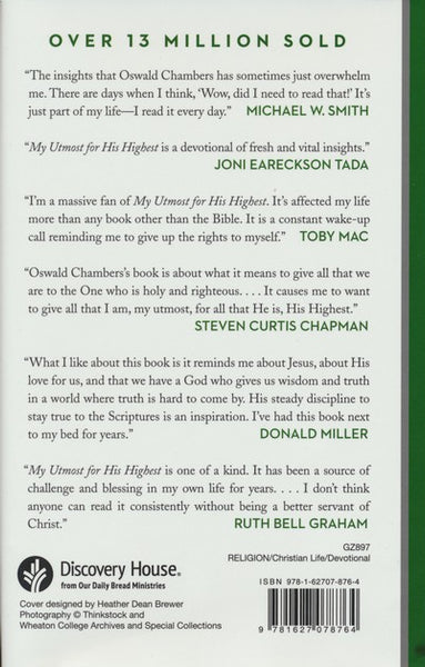 My Utmost For His Highest (Updated Edition)-Hardcover