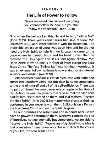 My Utmost for His Highest: Updated Language Easy Print Edition by Oswald Chambers – Authorized Publication for Devotional Growth