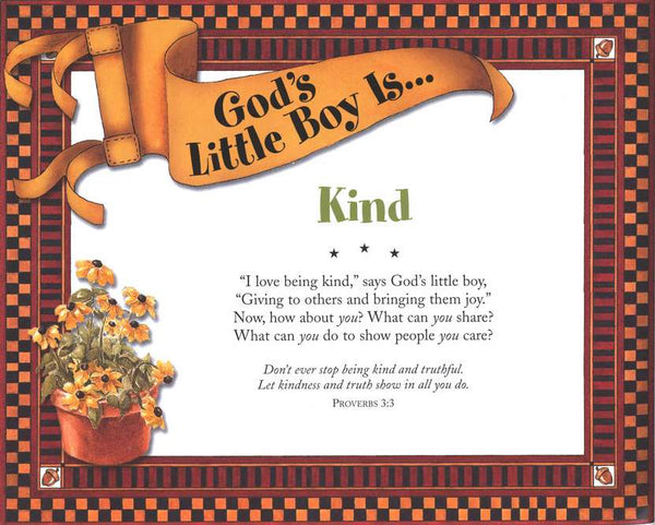 God's Wisdom for Little Boys: Character-Building Fun from Proverbs