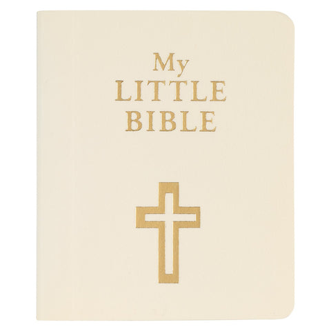 My Little Bible-White (2" x 2.5") (Pack Of 10)