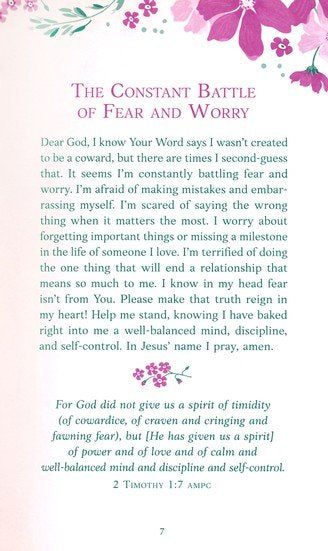 Praying Your Way to a Fearless Life: 200 Inspiring Prayers for a Woman's Heart