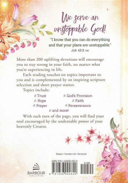 Unstoppable God: Hope-Filled Devotions and Prayers for Women