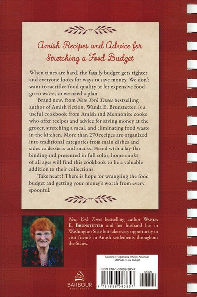 Wanda E. Brunstetter's Amish Friends No Waste Cookbook: More Than 270 Recipes to Help Stretch a Food Budget