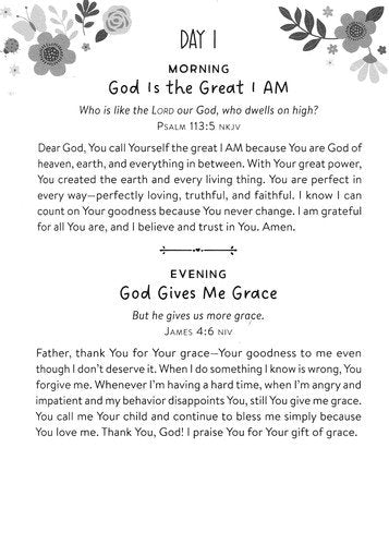 365 Encouraging Prayers for Girls: Morning & Evening