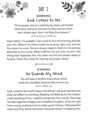 365 Encouraging Prayers for Girls: Morning & Evening