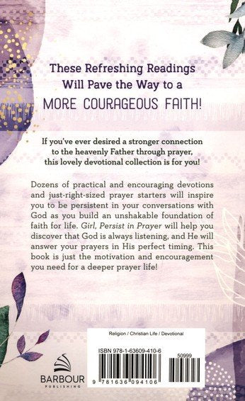 Girl, Persist in Prayer: Devotions for a Courageous Faith