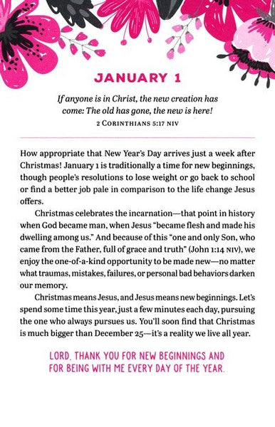 Jesus Each Day for Teen Girls: A 365-Day Devotional