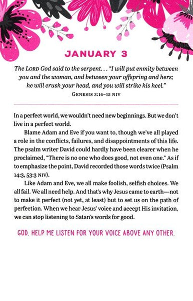 Jesus Each Day for Teen Girls: A 365-Day Devotional