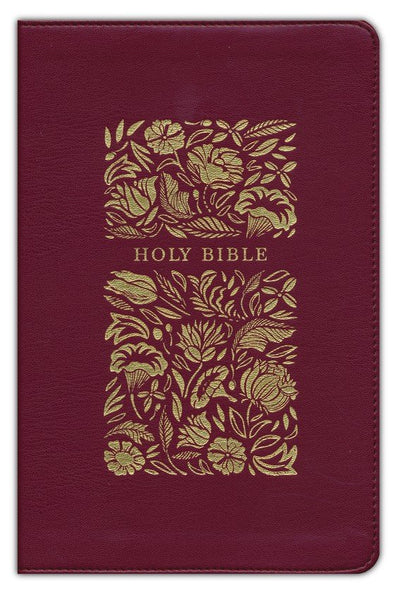 KJV Study Bible-Crimsom Bouquet DiCarta Indexed