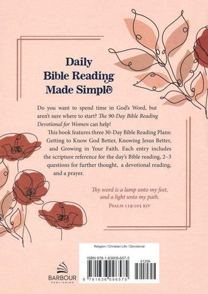 The 90-Day Bible Reading Devotional for Women