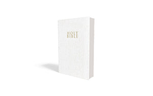 NIV Gift & Award Bible (Comfort Print)-White Leather-Look