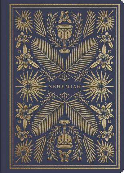 ESV Illuminated Scripture Journal: Nehemiah-Blue Softcover