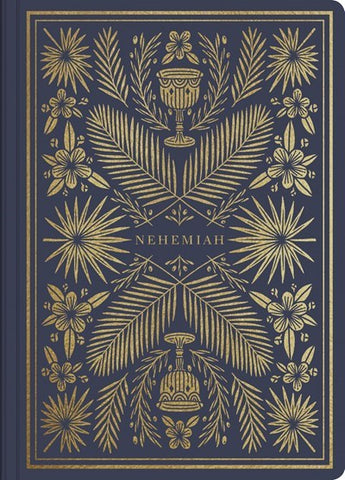 ESV Illuminated Scripture Journal: Nehemiah-Blue Softcover