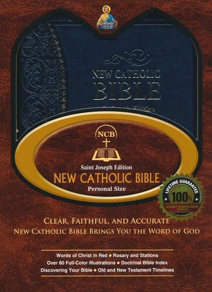 NCB St. Joseph New Catholic Bible Personal Size-Blue Dura-Lux (#608/19BLU)