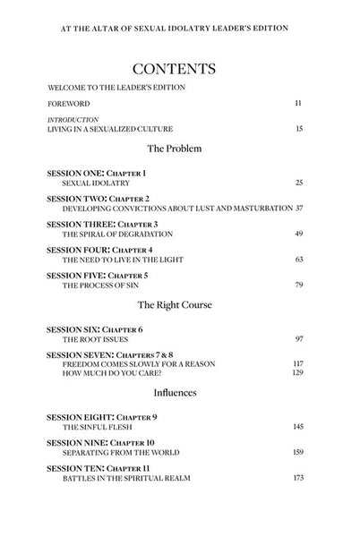 At the Altar of Sexual Idolatry DVD Curriculum: A 14-Week Series for Men Seeking Freedom from Sexual Sin by Steve Gallagher