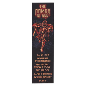 Bookmark-Gray Knight/The Armor of God Eph. 6:13-17 (Pack Of 10)