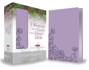 NKJV A Woman After God's Own Heart Bible-Lavender Imitation Leather