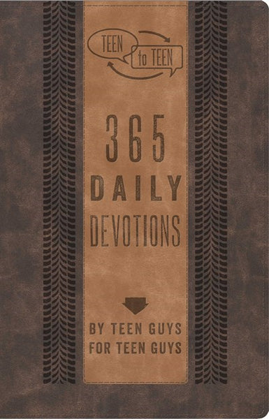 Teen to Teen: 365 Daily Devotions by Teen Guys for Teen Guys (Imitation Leather Edition)