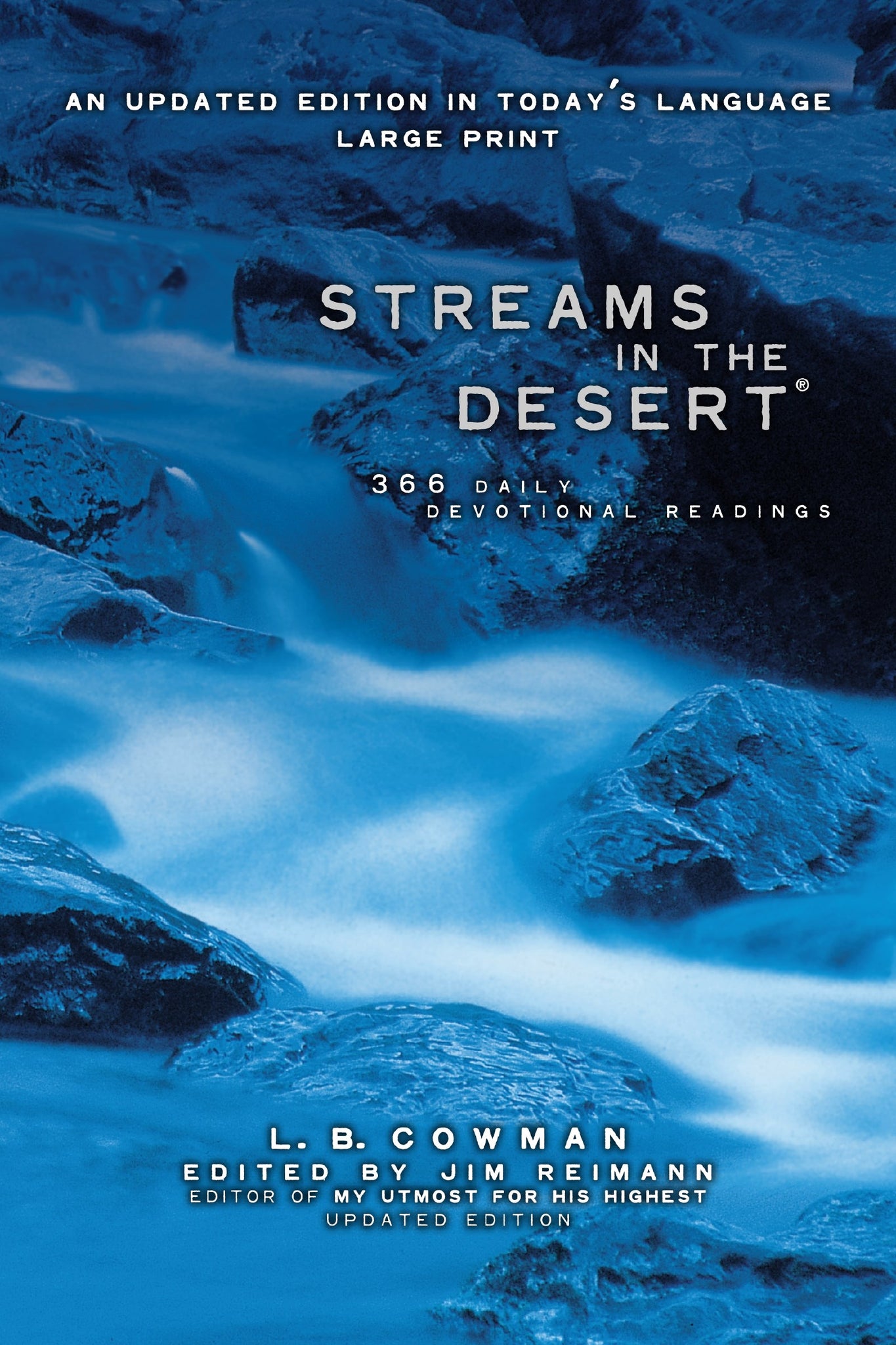 Streams In The Desert Large Print