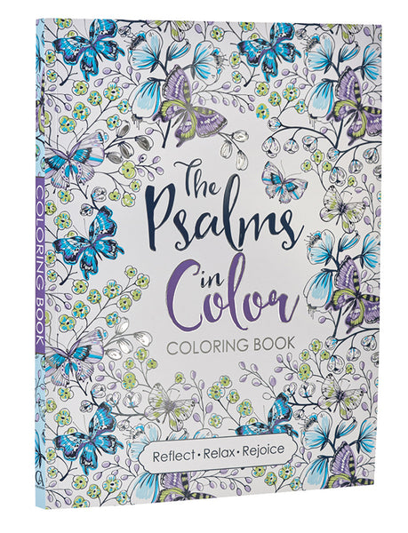 Psalms In Color Adult Coloring Book