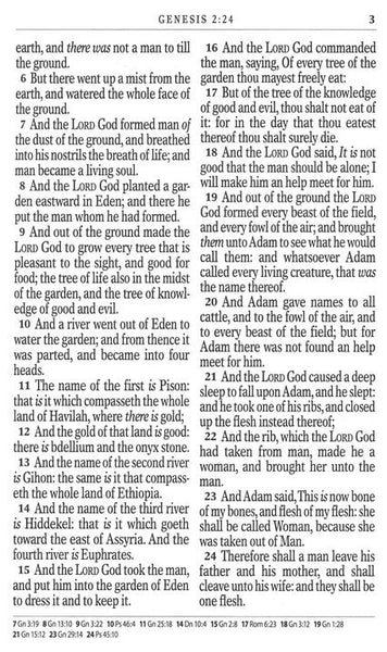 KJV Giant Print Bible - Black Faux Leather Indexed | 14pt Easy-to-Read Type, Concordance, and Full-Color Maps for Study