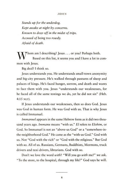 Jesus: The God Who Knows Your Name by New York Times Bestselling Author Max Lucado