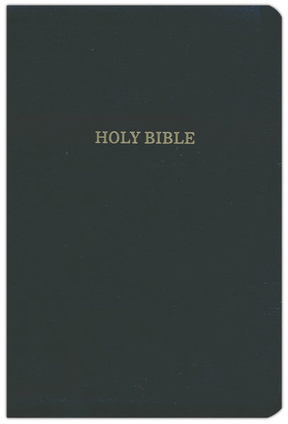 KJV Super Giant Print Reference Bible (Comfort Print)-Black Leatherflex Indexed