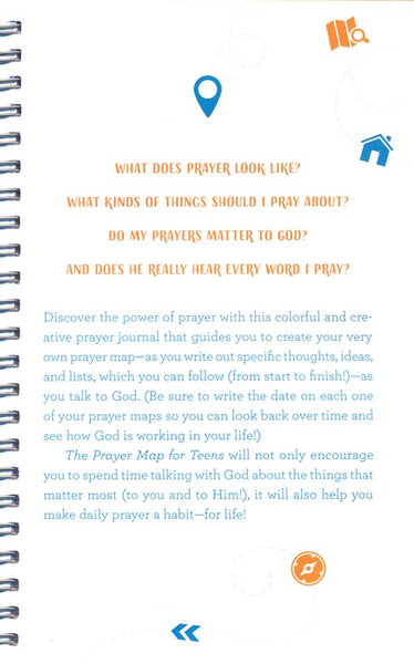 The Prayer Map® for Teens: A Creative Journal to Experience the Power of Prayer (Faith Maps)