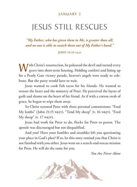 You Can Count On God: 365 Devotions