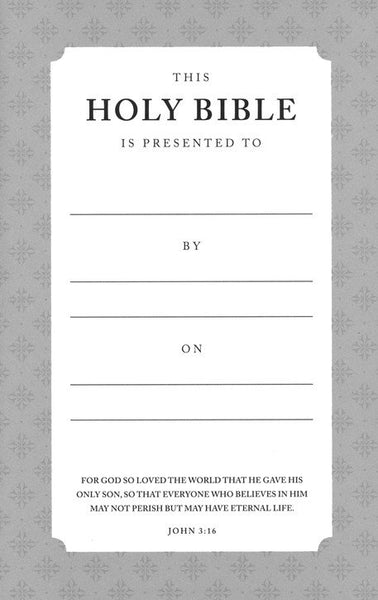 NRSV Catholic Gift Bible (Comfort Print)-White Leathersoft