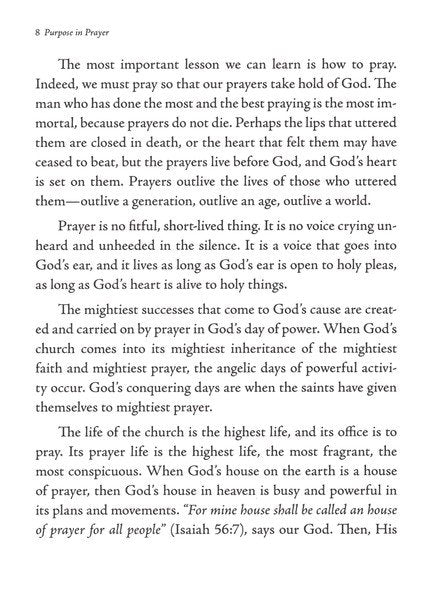 Purpose in Prayer by E.M. Bounds