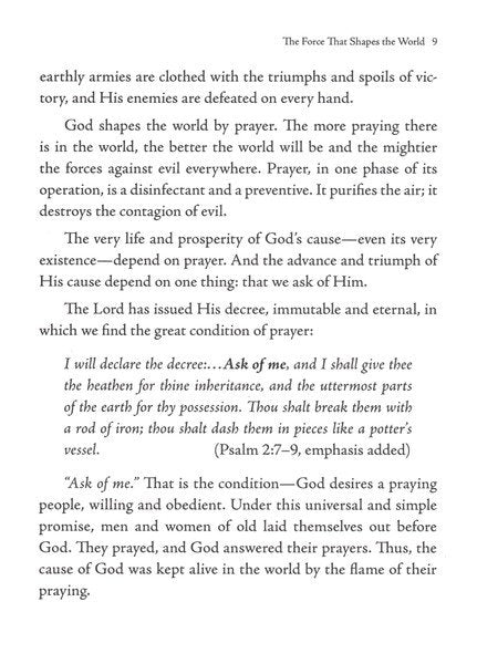 Purpose in Prayer by E.M. Bounds