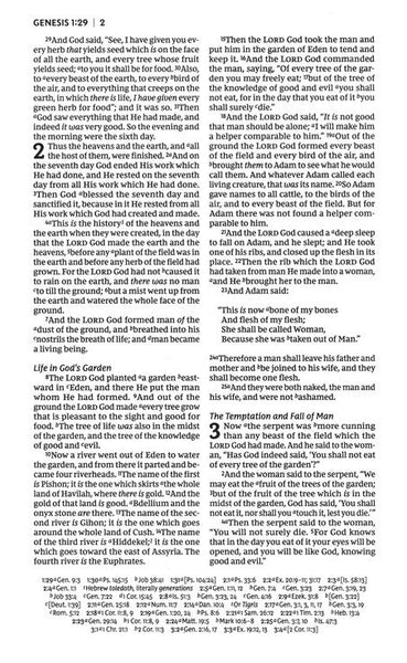 NKJV Thinline Reference Bible: Holy Bible, New King James Version with Comfort Print, Cross-References, and Study Features (Black LeatherSoft Indexed)