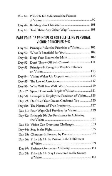 Vision with Purpose and Power: A 90-Day Devotional for Fulfilling Your God-Given Vision by Dr. Myles Munroe