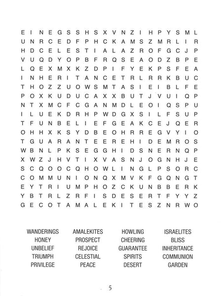 Morning and Evening Devotional Large Print Word Search: 100 Puzzles from the Timeless Christian Classic by Charles H. Spurgeon