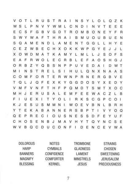 Morning and Evening Devotional Large Print Word Search: 100 Puzzles from the Timeless Christian Classic by Charles H. Spurgeon