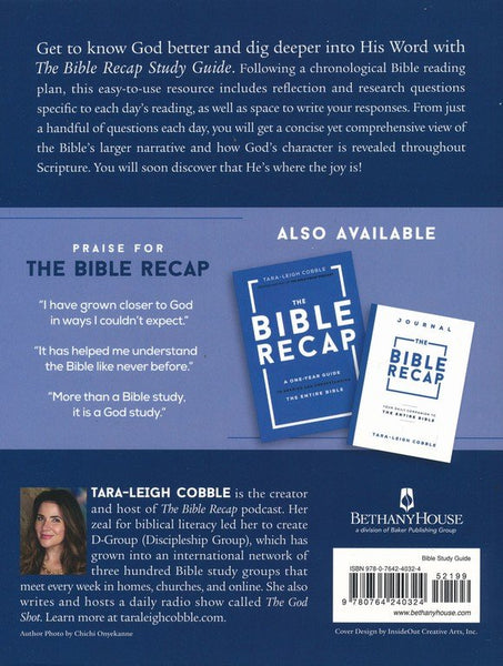 The Bible Recap Study Guide: Daily Questions to Deepen Your Understanding of the Entire Bible