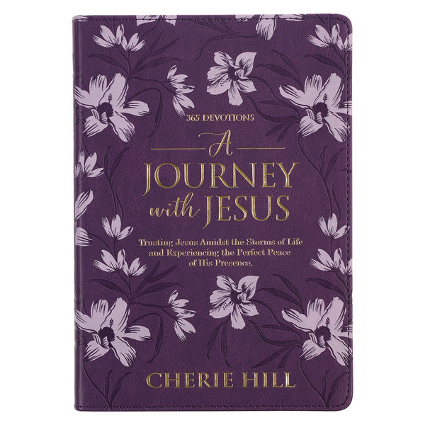 A Journey With Jesus Devotional-Faux Leather