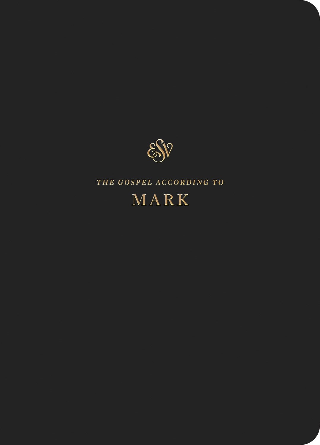 ESV Scripture Journal: Mark-Black Softcover