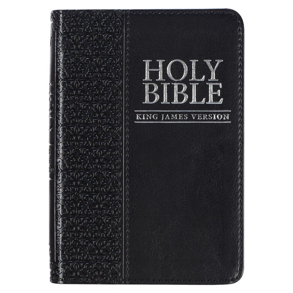 KJV Pocket Bible - Black Faux Leather: Classic Mini Pocket Edition