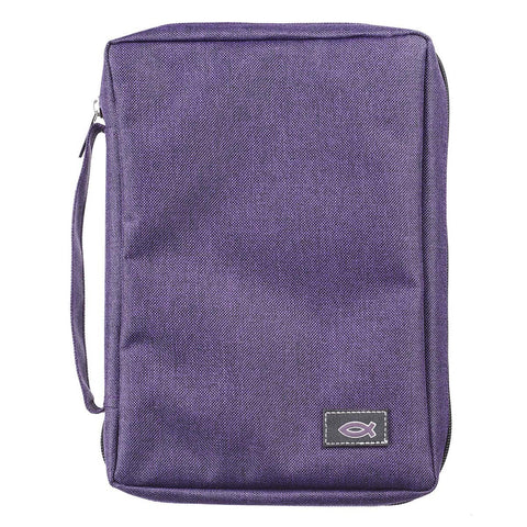 Bible Cover-Value-Fish-Small-Purple