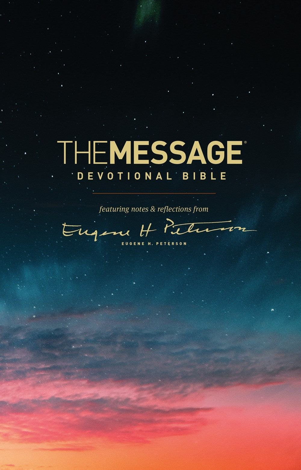 The Message Devotional Bible - Softcover: Featuring Notes and Reflections