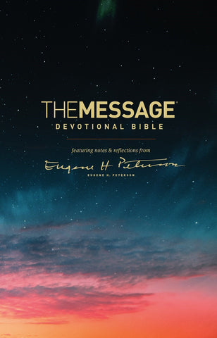 The Message Devotional Bible - Softcover: Featuring Notes and Reflections