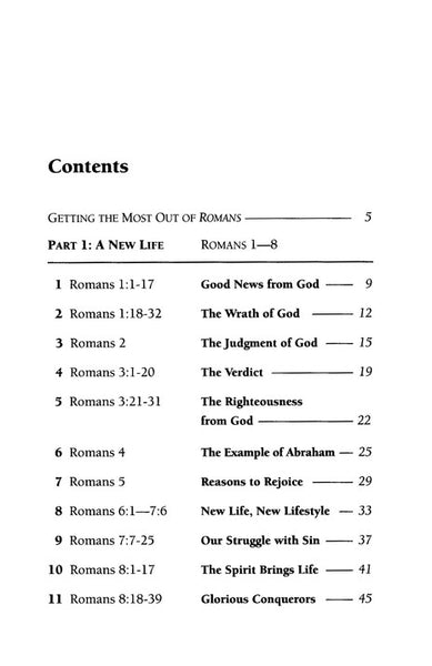 Romans: Becoming New in Christ – 19 Studies in 2 Parts for Individuals or Groups (LifeGuide Bible Studies)