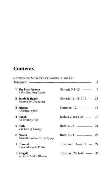 Women of the Old Testament (LifeGuide Bible Studies)