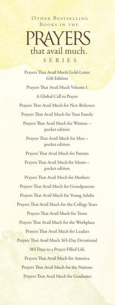 Prayers That Avail Much 40th Anniversary Commemorative Gift Edition